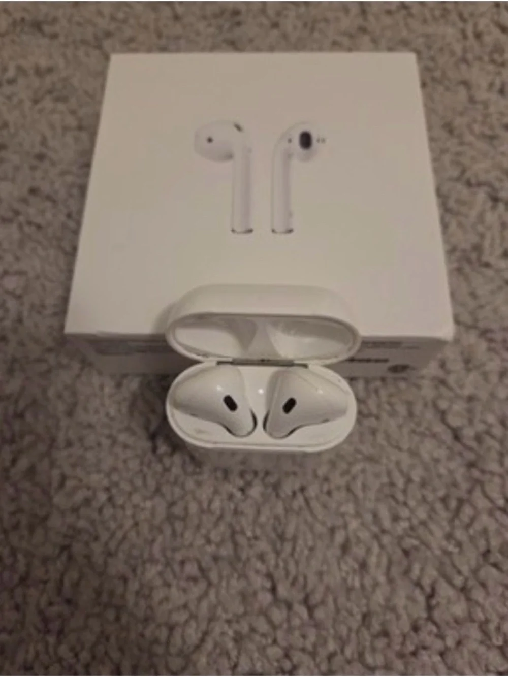 Apple AirPods with Charging Case - White Box